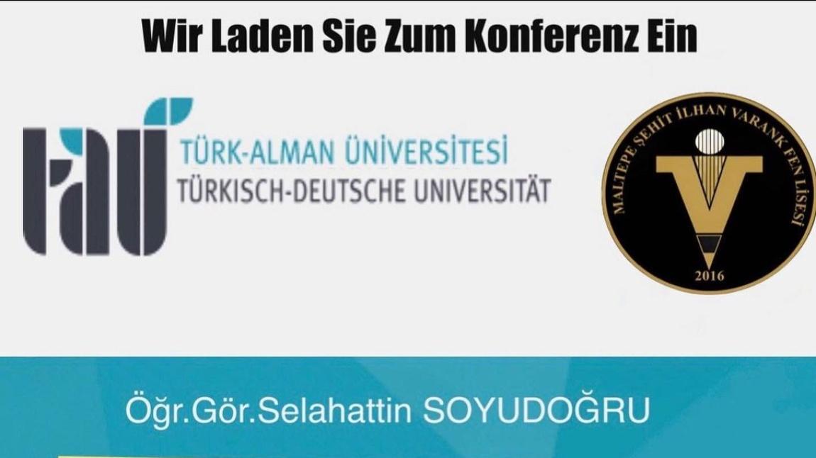 Selahattin SOYUDOĞRU, Dozent an der Türkisch-Deutschen Universität Er stellte die Türkisch-Deutsche Universität vor und beantwortete Fragen